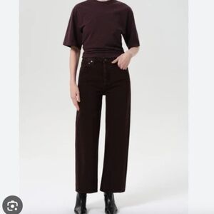 Agolde Ren (petite) Wide Jeans